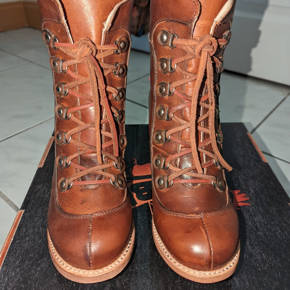 Freebird Barow Boot-Cognac-Size 9 - New in Box NBW